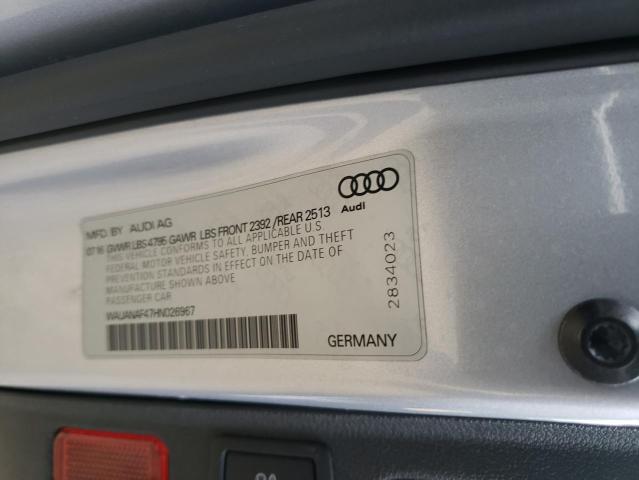 Photo 9 VIN: WAUANAF47HN026967 - AUDI A4 PREMIUM 