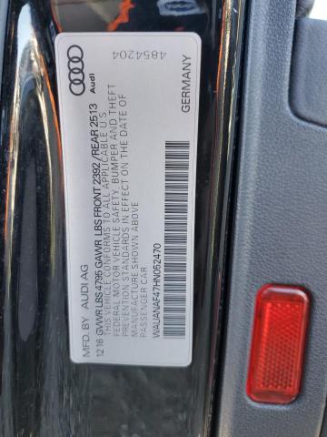 Photo 11 VIN: WAUANAF47HN052470 - AUDI A4 PREMIUM 