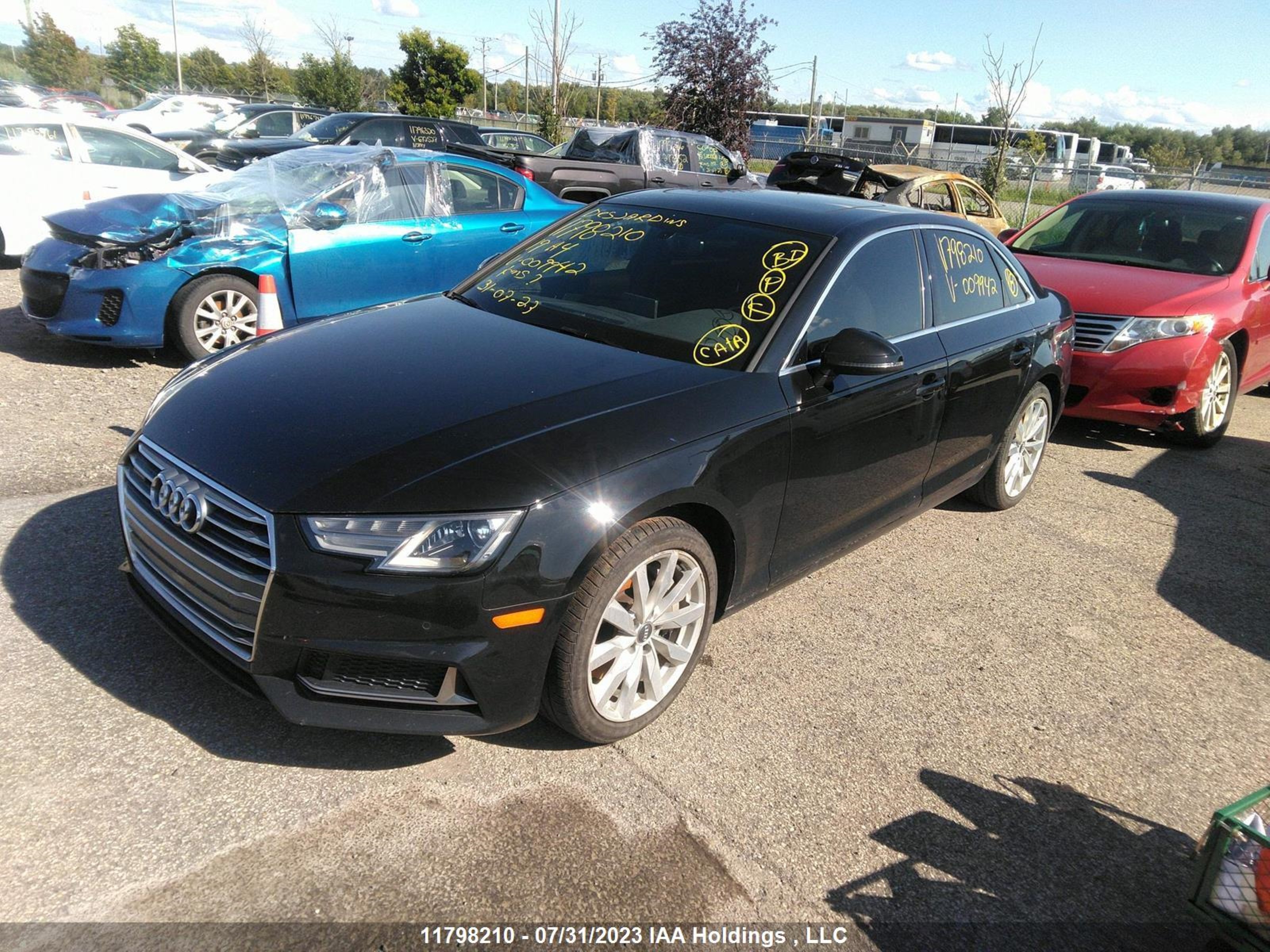 Photo 1 VIN: WAUANAF47KA009942 - AUDI A4 