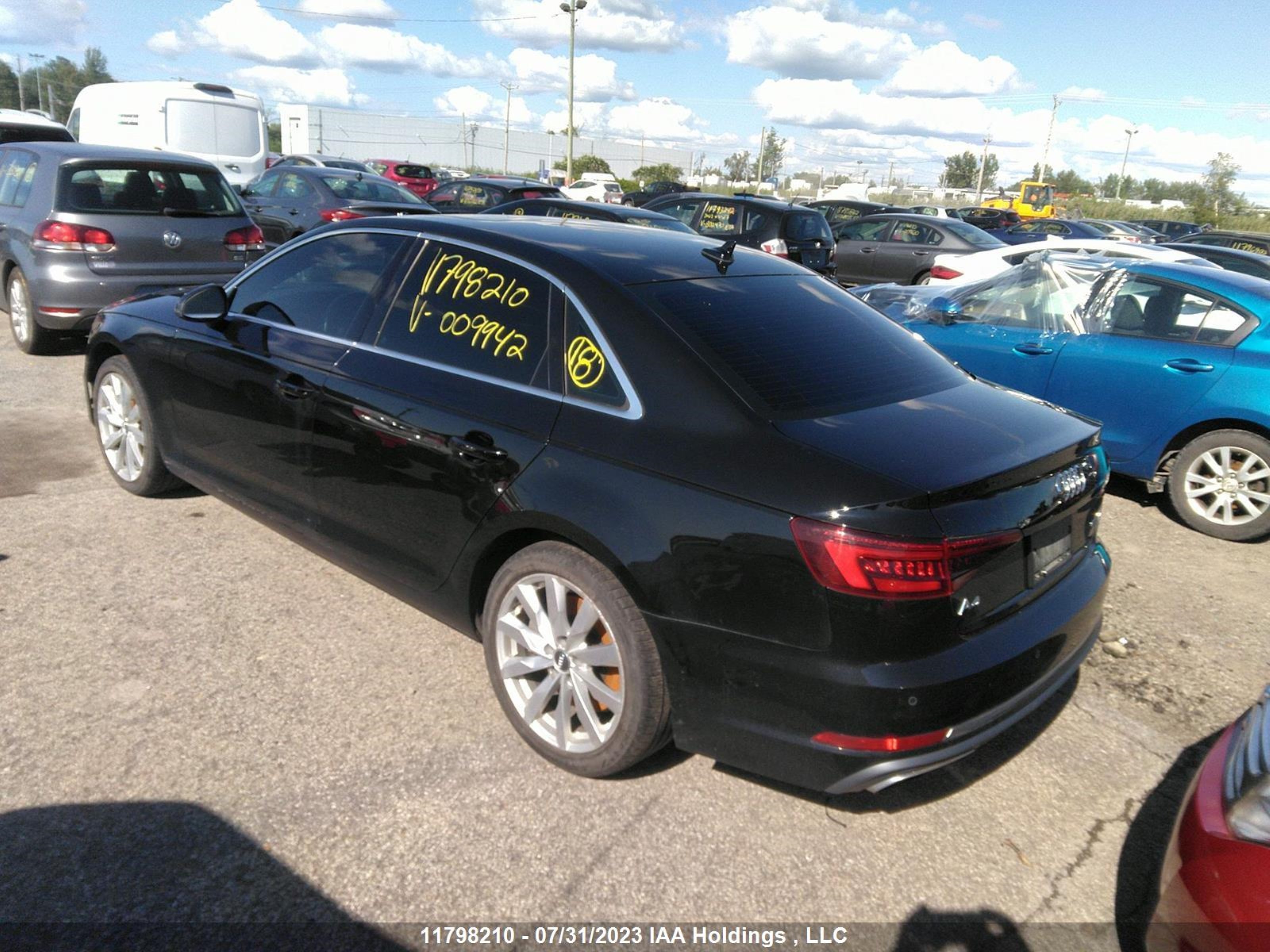 Photo 2 VIN: WAUANAF47KA009942 - AUDI A4 