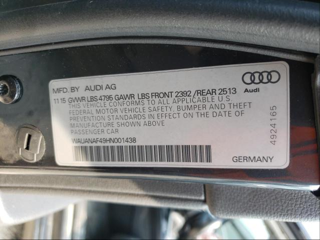 Photo 9 VIN: WAUANAF49HN001438 - AUDI A4 