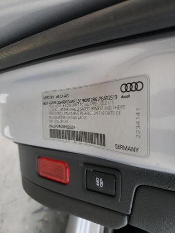 Photo 9 VIN: WAUANAF49HN020507 - AUDI A4 PREMIUM 