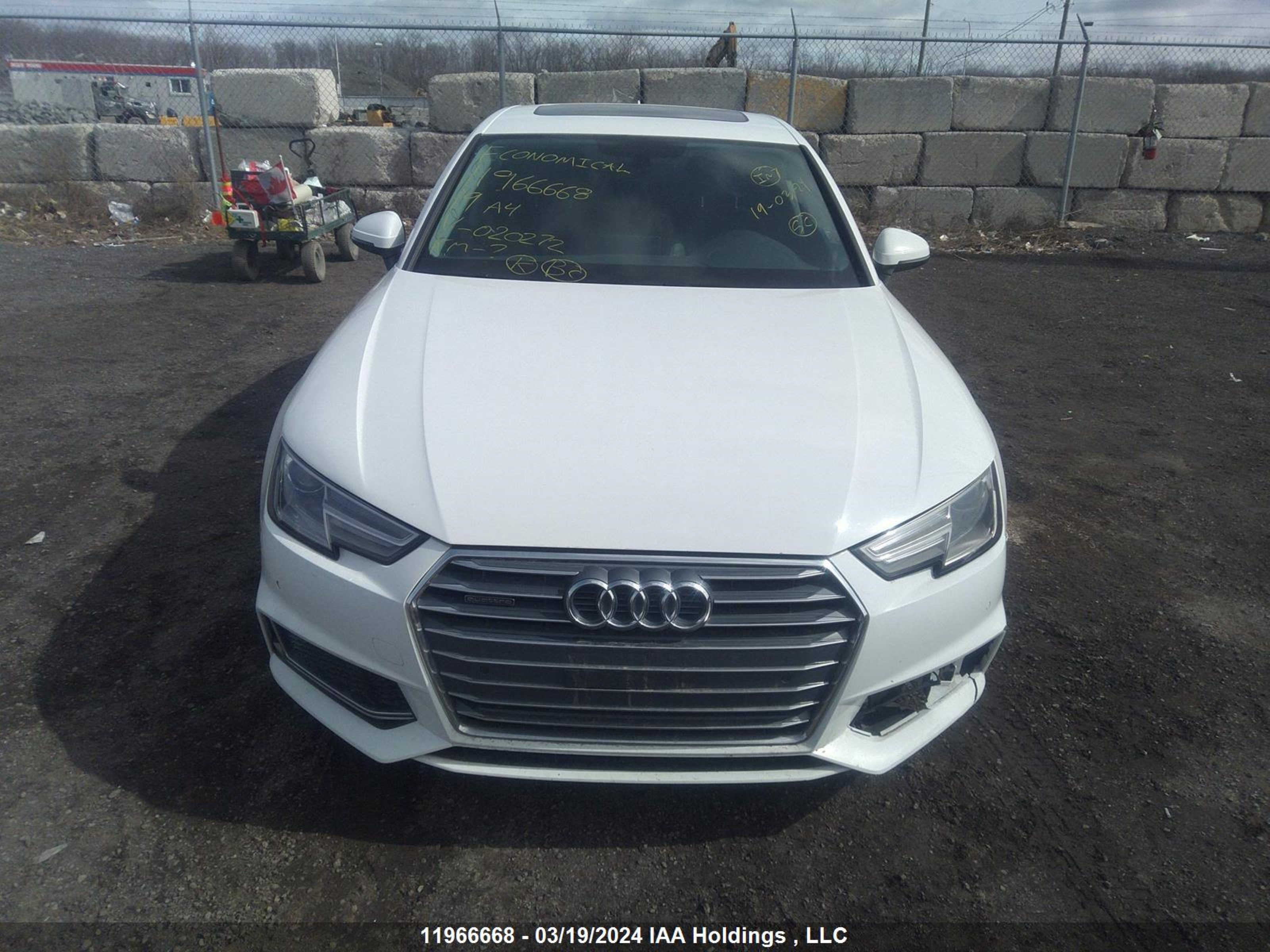 Photo 12 VIN: WAUANAF49KN020272 - AUDI A4 