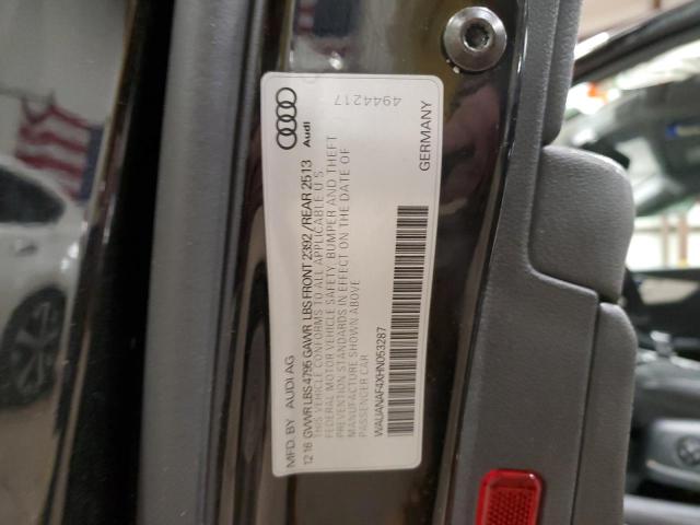 Photo 11 VIN: WAUANAF4XHN053287 - AUDI A4 