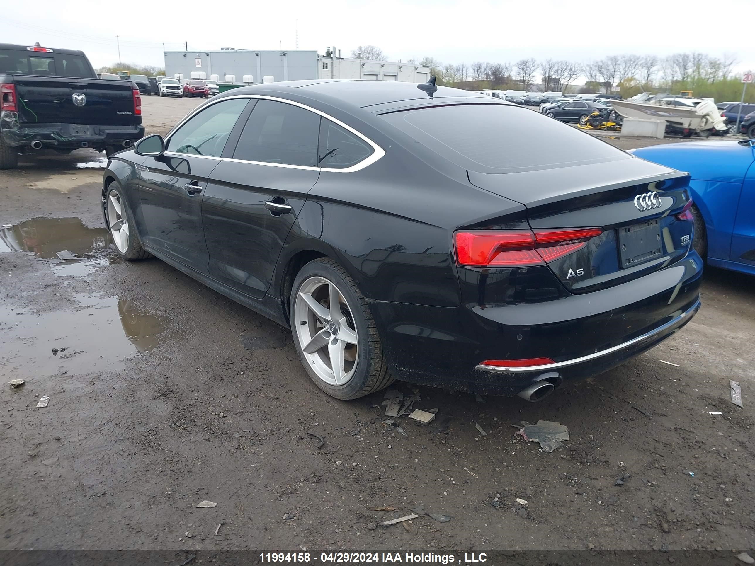 Photo 2 VIN: WAUANCF53JA004191 - AUDI A5 