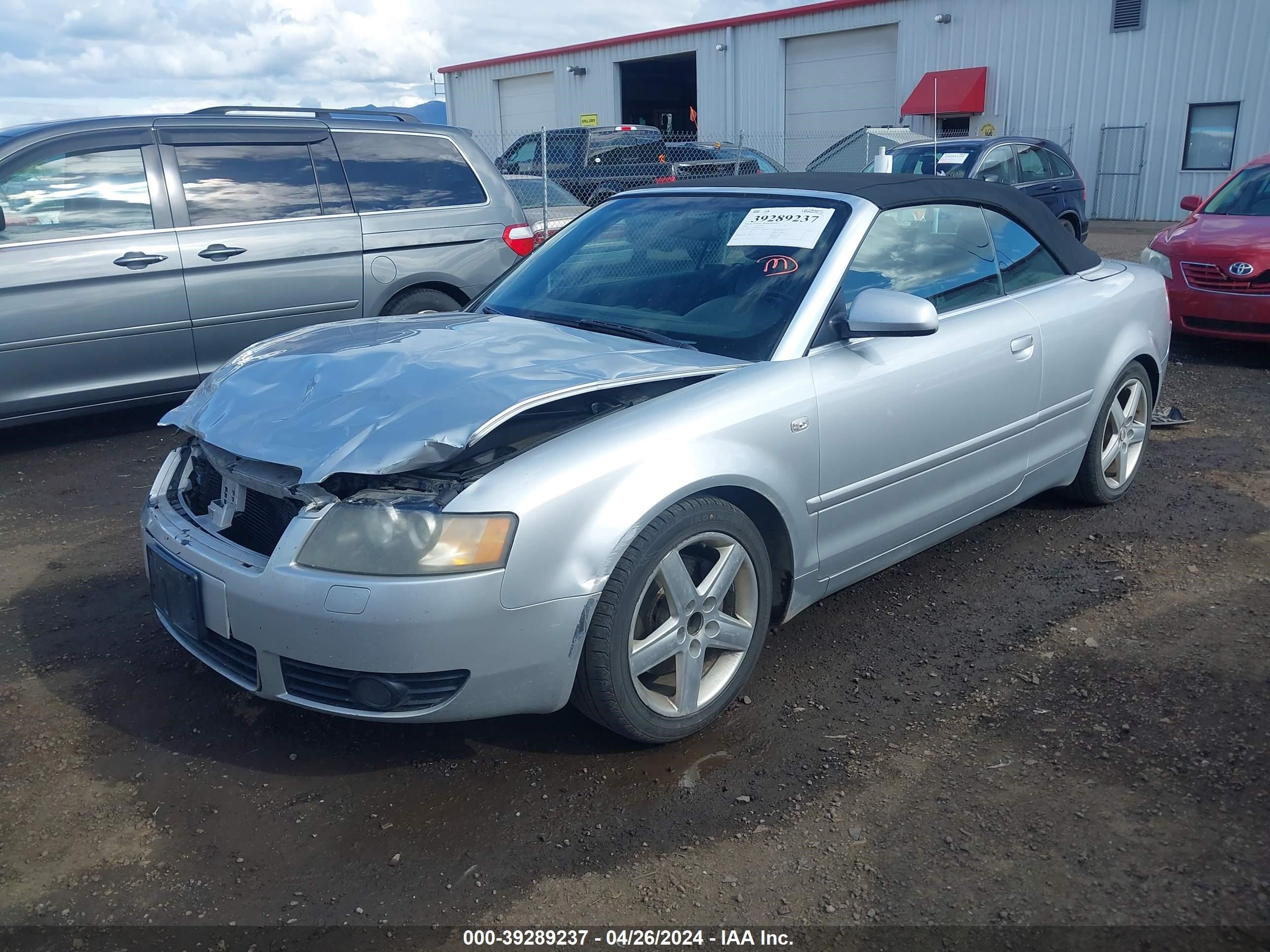 Photo 1 VIN: WAUAT48H03K011891 - AUDI A4 