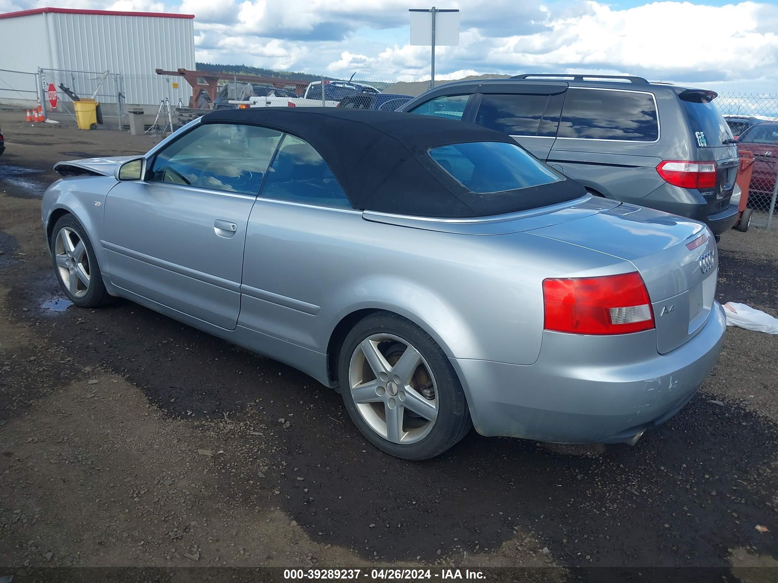 Photo 2 VIN: WAUAT48H03K011891 - AUDI A4 