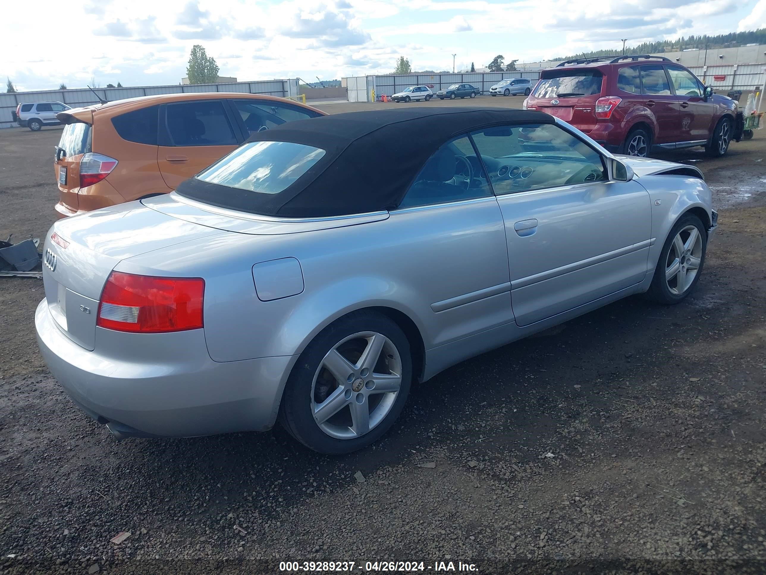 Photo 3 VIN: WAUAT48H03K011891 - AUDI A4 