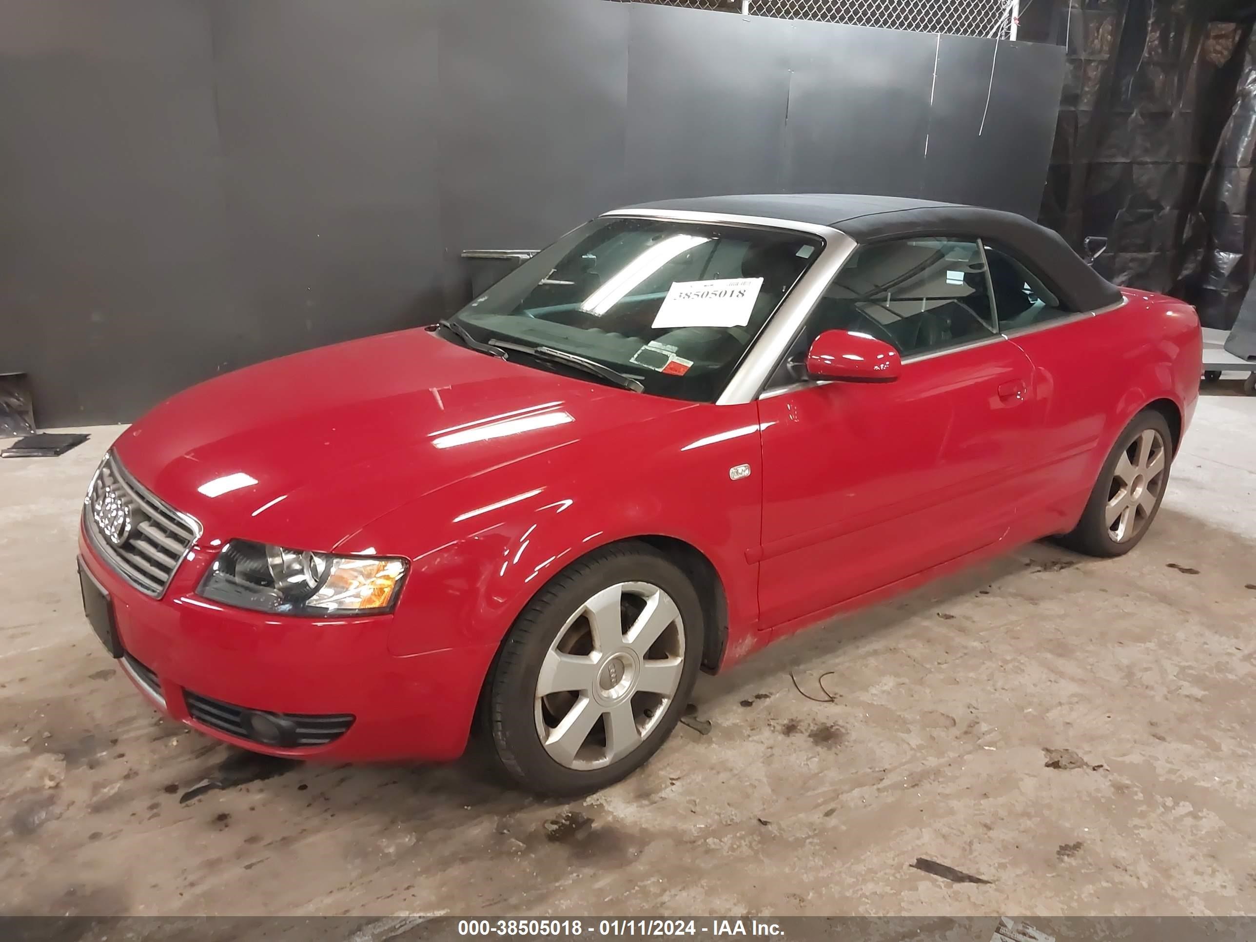 Photo 1 VIN: WAUAT48H03K015858 - AUDI A4 