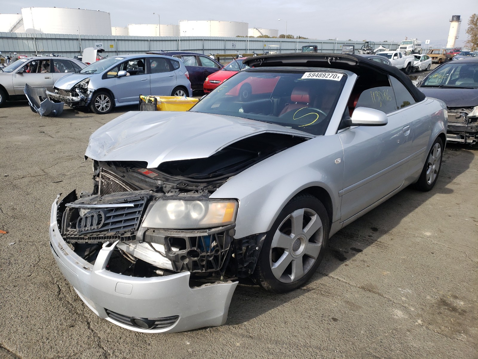 Photo 1 VIN: WAUAT48H24K015636 - AUDI A4 3.0 CAB 