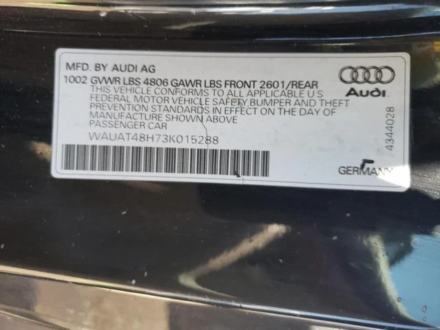 Photo 11 VIN: WAUAT48H73K015288 - AUDI A4 3.0 CAB 