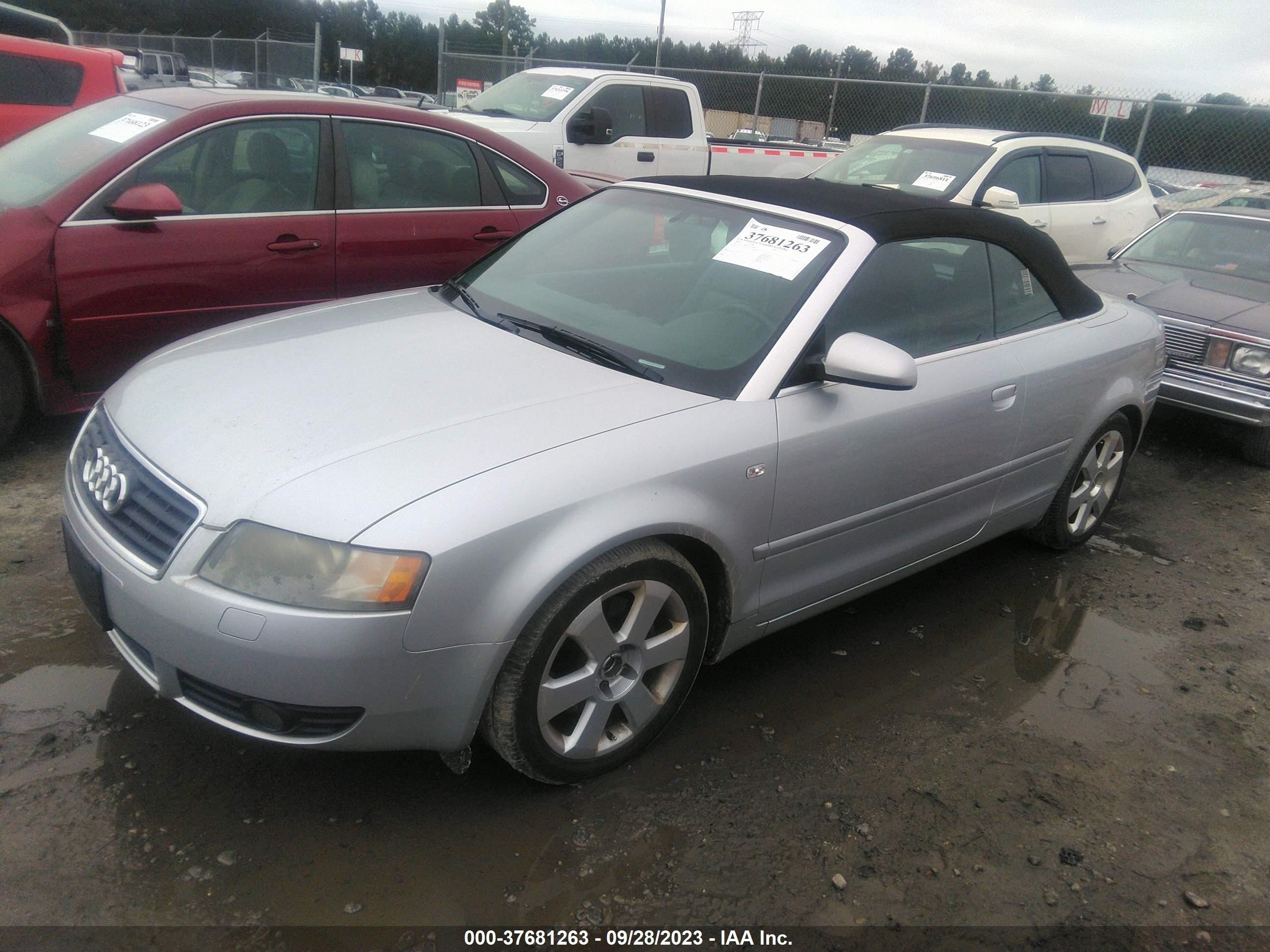 Photo 1 VIN: WAUAT48HX3K010280 - AUDI A4 