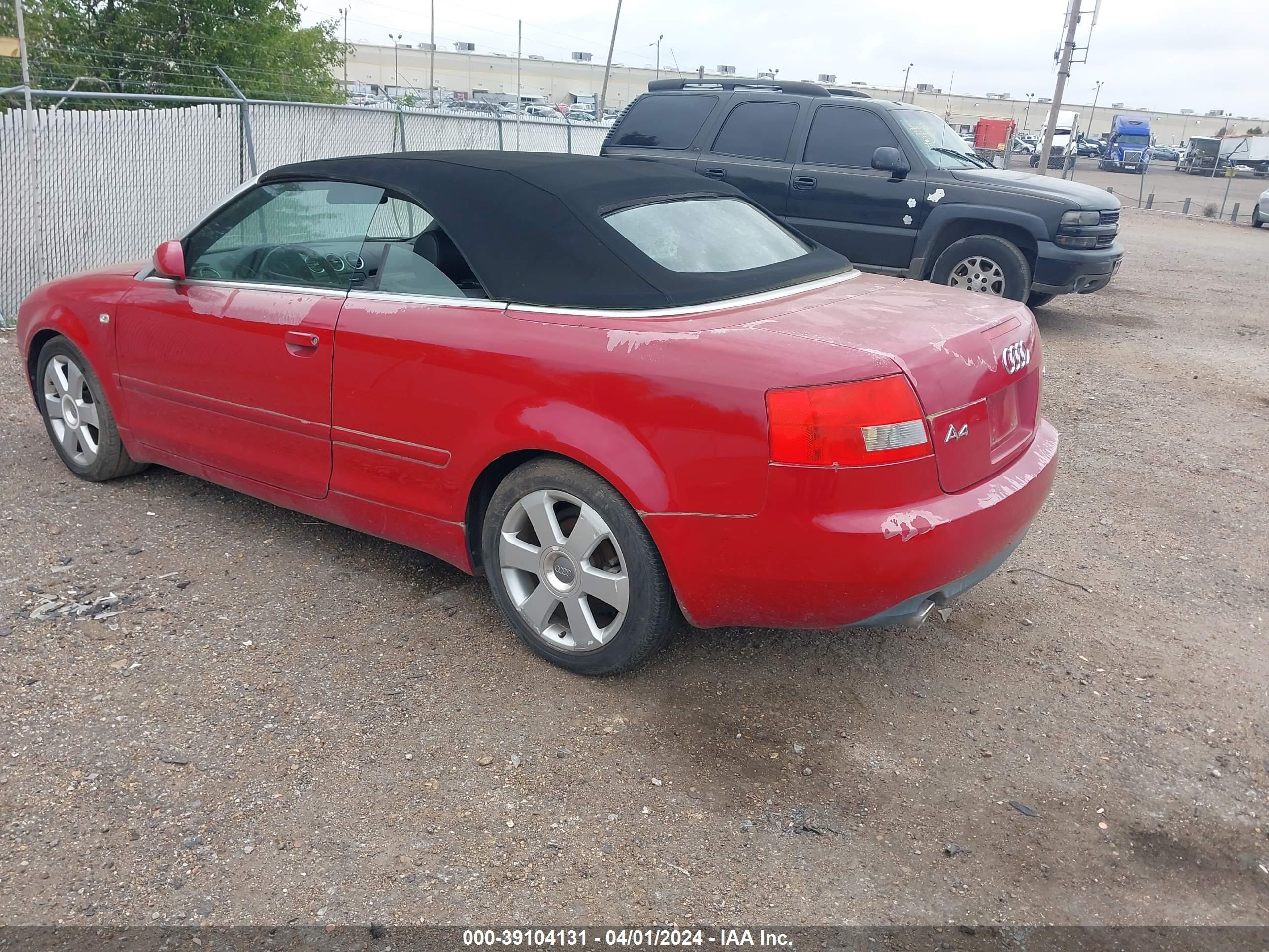 Photo 2 VIN: WAUAT48HX3K023935 - AUDI A4 