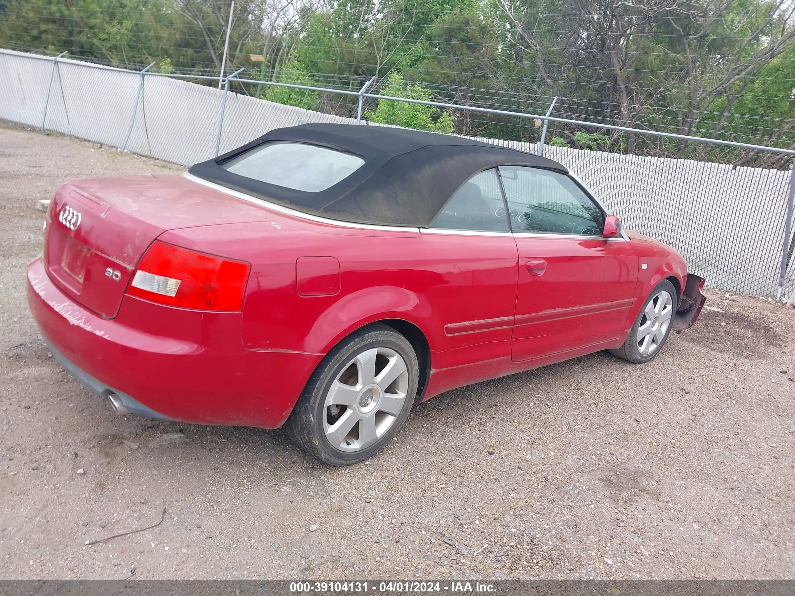 Photo 3 VIN: WAUAT48HX3K023935 - AUDI A4 