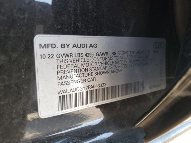 Photo 11 VIN: WAUAUDGY2PA043333 - AUDI A3 