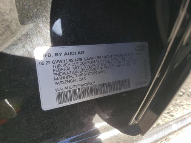 Photo 11 VIN: WAUAUDGY3NA095065 - AUDI A3 