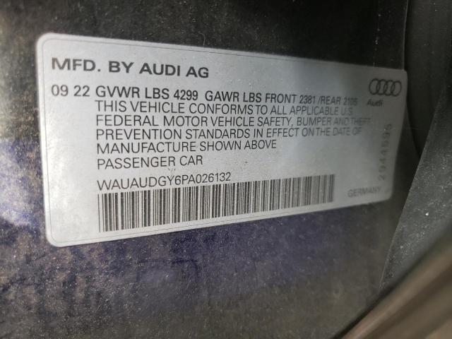 Photo 11 VIN: WAUAUDGY6PA026132 - AUDI A3 PREMIUM 