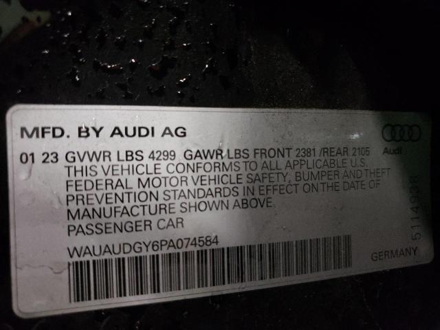 Photo 11 VIN: WAUAUDGY6PA074584 - AUDI A3 PREMIUM 