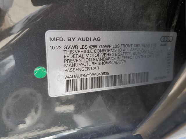 Photo 11 VIN: WAUAUDGY9PA040638 - AUDI A3 PREMIUM 