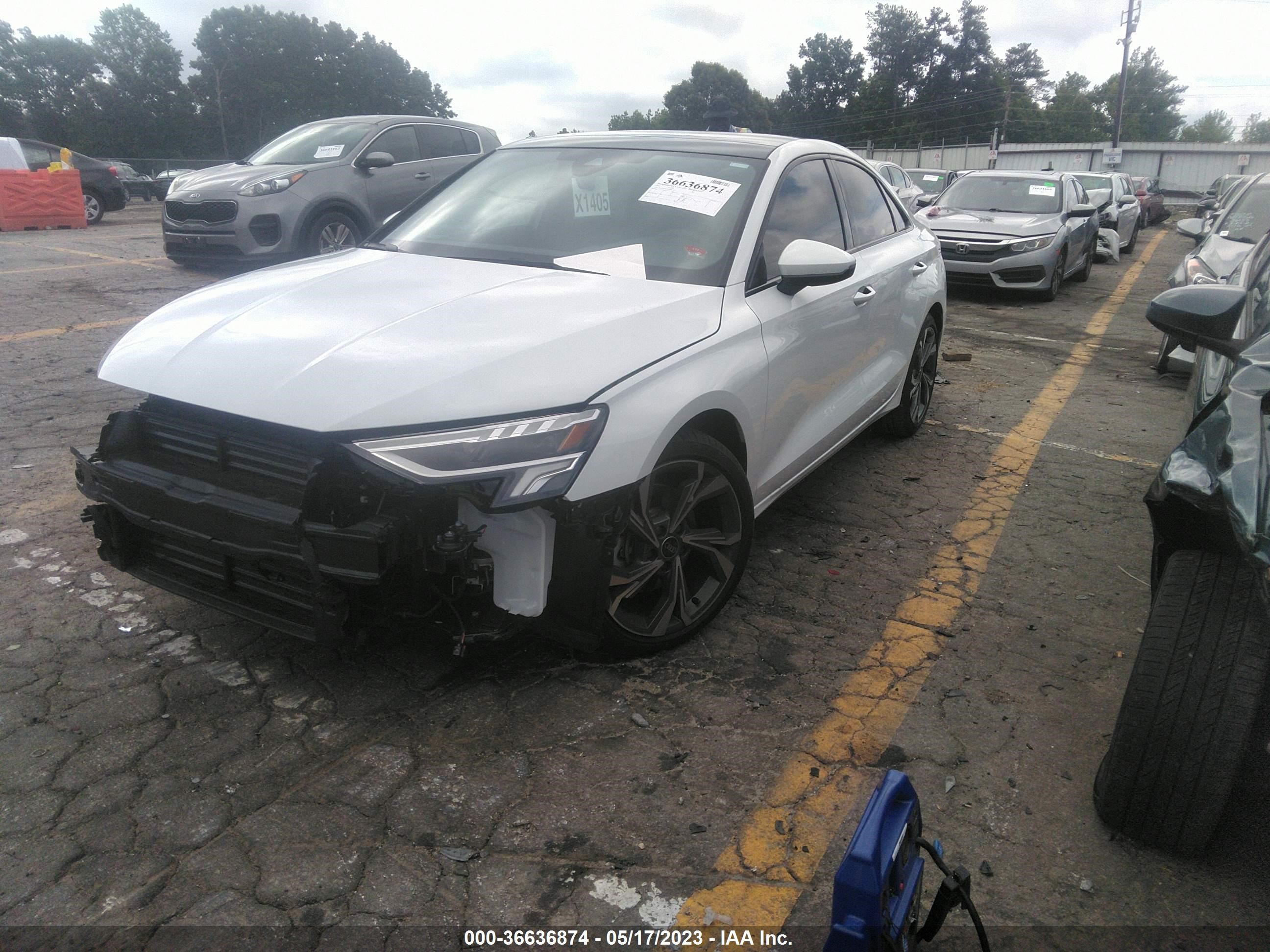 Photo 1 VIN: WAUAUDGY9PA092626 - AUDI A3 