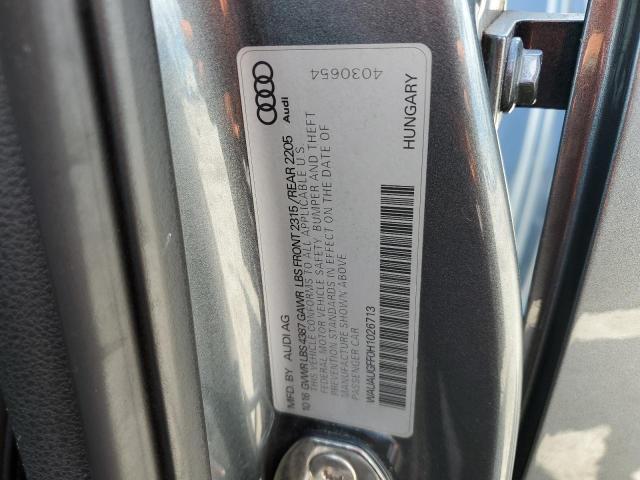 Photo 11 VIN: WAUAUGFF0H1026713 - AUDI A3 PREMIUM 