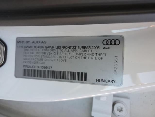 Photo 9 VIN: WAUAUGFF0H1036447 - AUDI A3 PREMIUM 