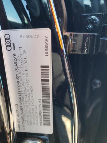 Photo 11 VIN: WAUAUGFF6H1027154 - AUDI A3 