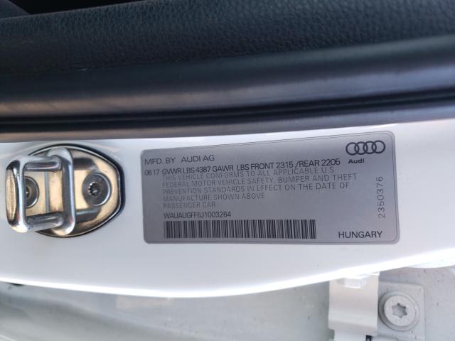 Photo 9 VIN: WAUAUGFF6J1003264 - AUDI A3 PREMIUM 