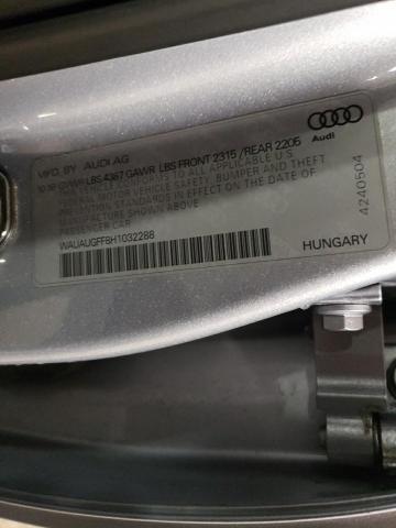 Photo 11 VIN: WAUAUGFF8H1032288 - AUDI A3 