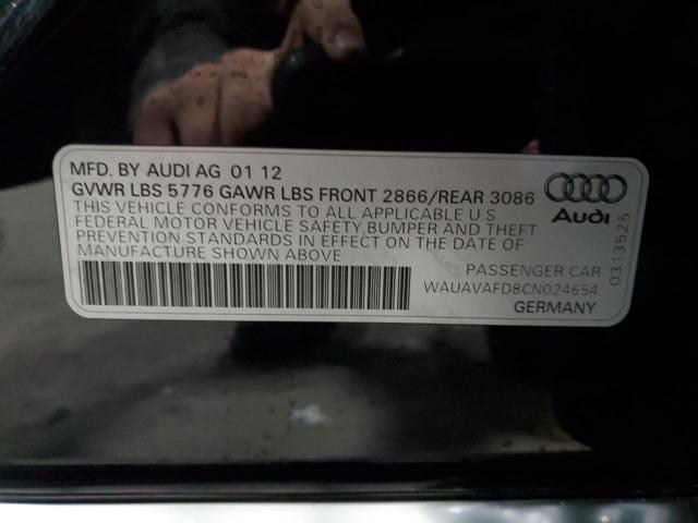 Photo 12 VIN: WAUAVAFD8CN024654 - AUDI A8 