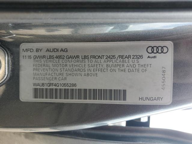 Photo 11 VIN: WAUB1GFF4G1055286 - AUDI S3 