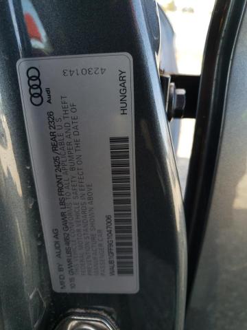 Photo 11 VIN: WAUB1GFF9G1047006 - AUDI S3 PREMIUM 