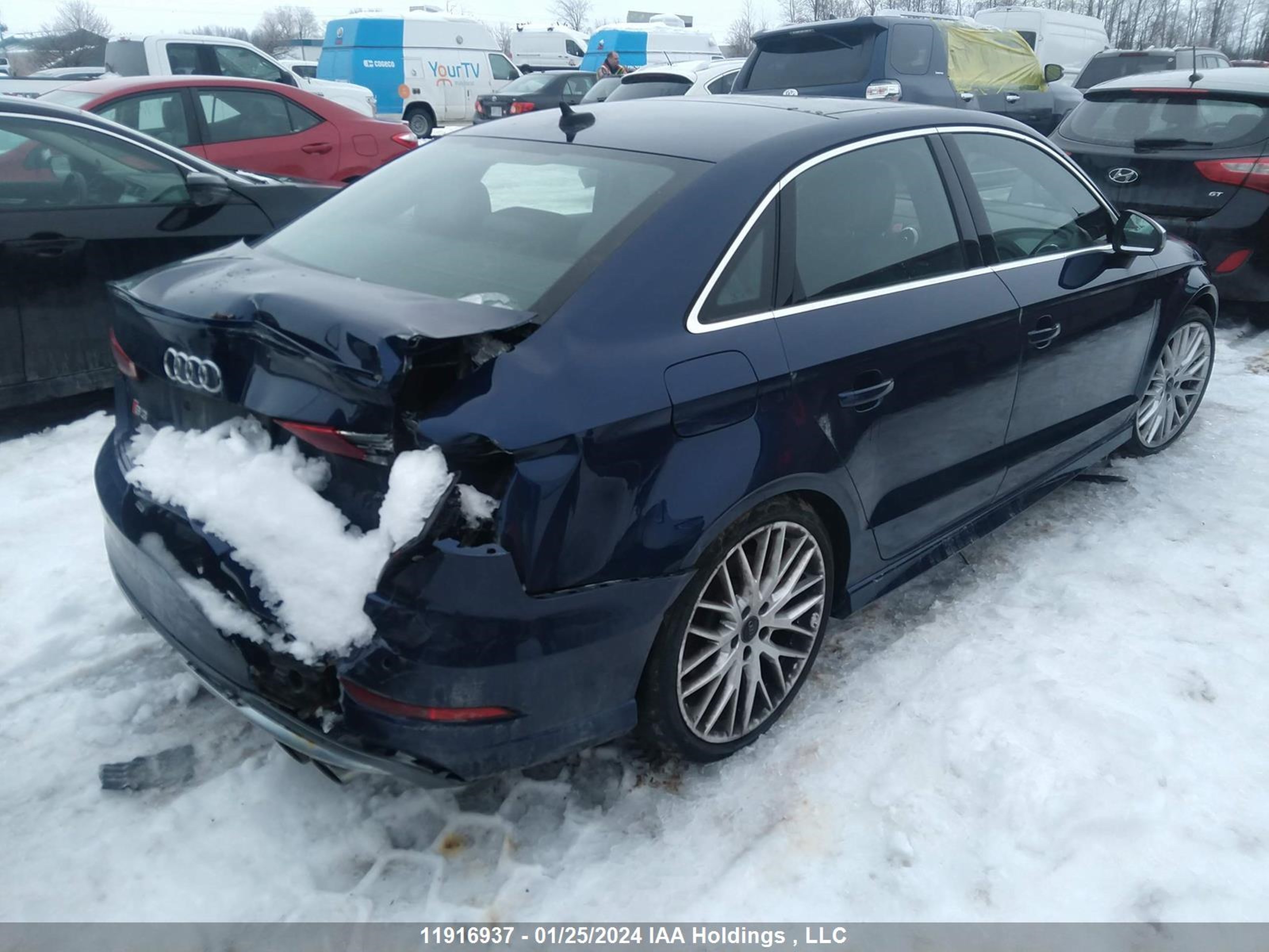 Photo 3 VIN: WAUB1GFFXLA026210 - AUDI S3 