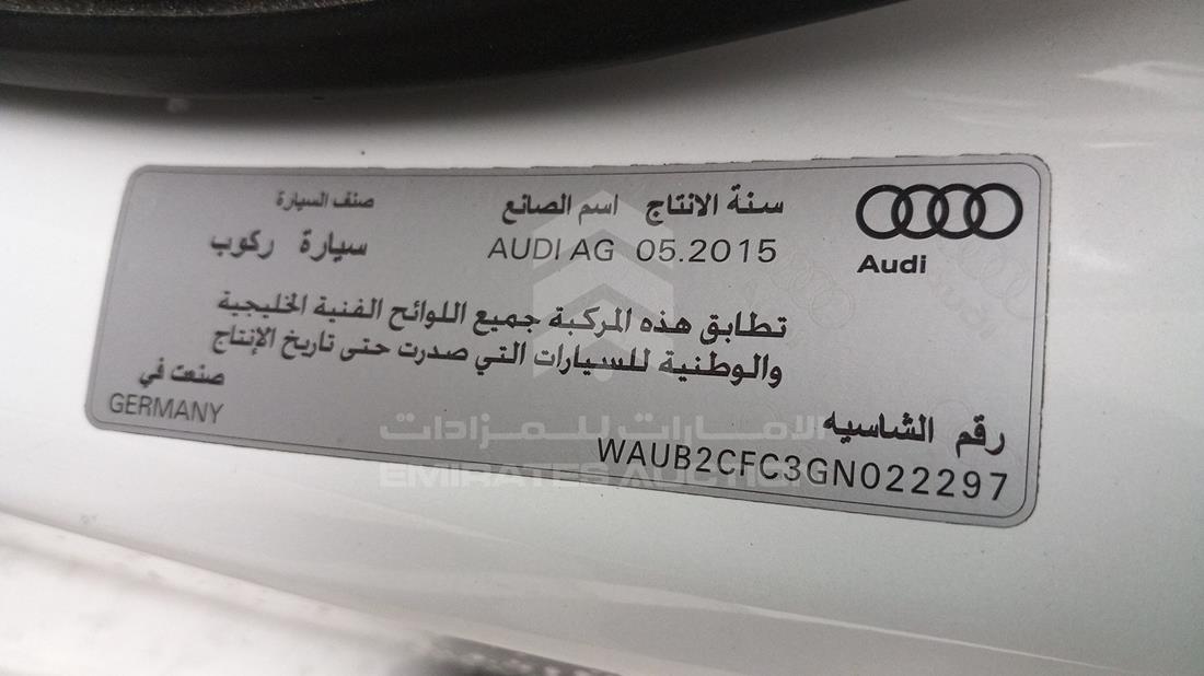 Photo 2 VIN: WAUB2CFC3GN022297 - AUDI S6 