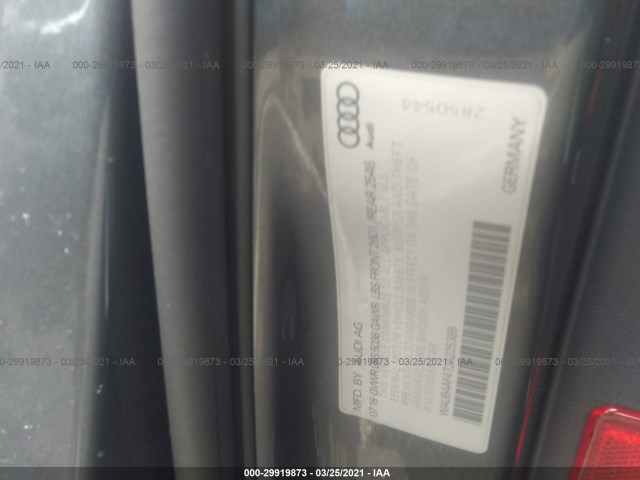 Photo 8 VIN: WAUB4AF47JA225389 - AUDI S4 