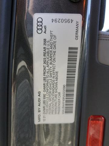 Photo 9 VIN: WAUB4AF49NA022090 - AUDI S4 PREMIUM 