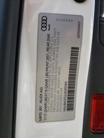 Photo 9 VIN: WAUB4CF52JA065989 - AUDI S5 