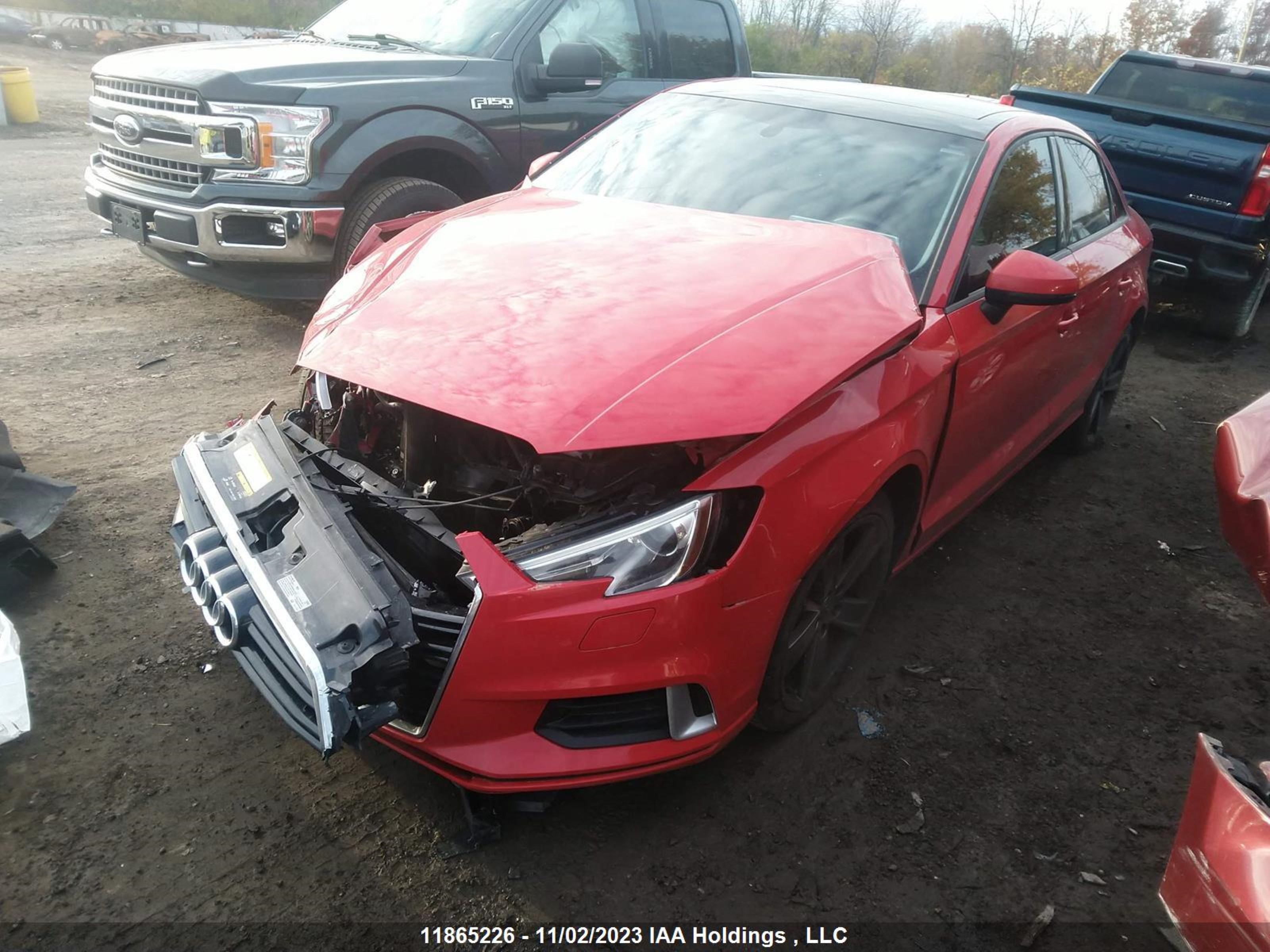 Photo 1 VIN: WAUB8GFF1J1055443 - AUDI A3 