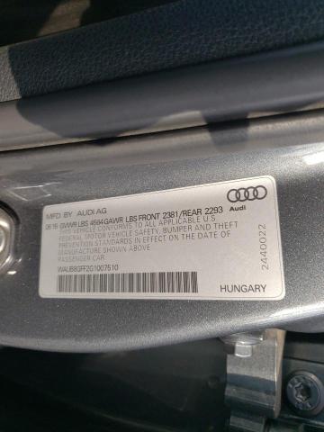 Photo 9 VIN: WAUB8GFF2G1007510 - AUDI A3 PREMIUM 