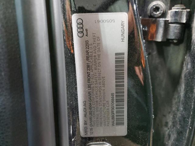 Photo 9 VIN: WAUB8GFF3G1068445 - AUDI A3 PREMIUM 