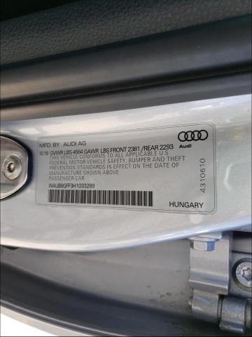 Photo 9 VIN: WAUB8GFF3H1033289 - AUDI A3 PREMIUM 