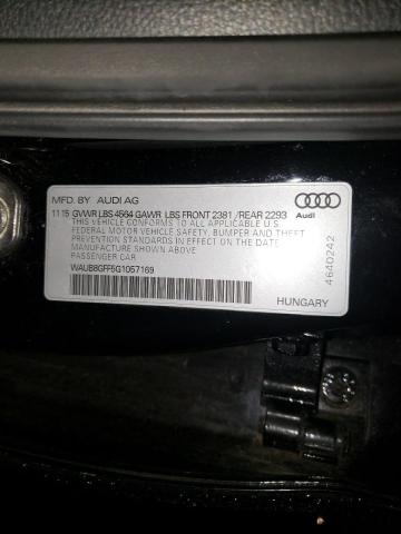 Photo 12 VIN: WAUB8GFF5G1057169 - AUDI A3 