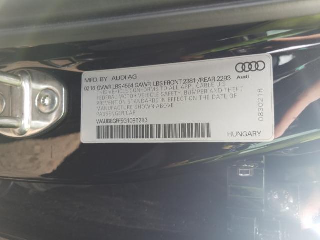 Photo 9 VIN: WAUB8GFF5G1086283 - AUDI A3 