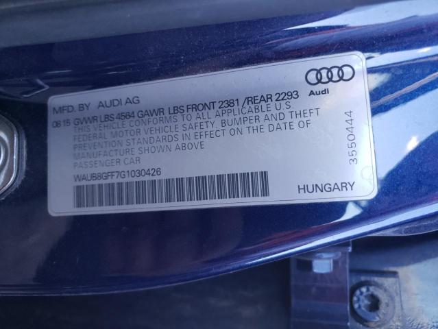 Photo 9 VIN: WAUB8GFF7G1030426 - AUDI A3 PREMIUM 