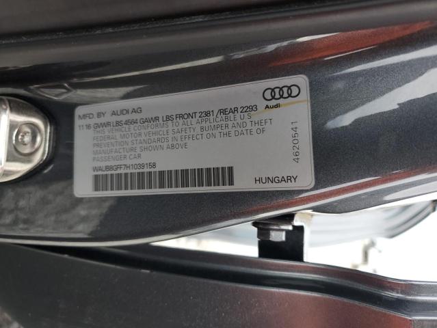 Photo 11 VIN: WAUB8GFF7H1039158 - AUDI A3 