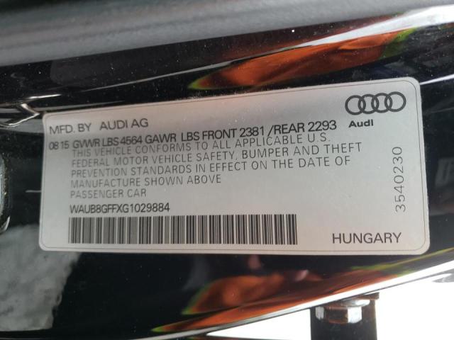 Photo 9 VIN: WAUB8GFFXG1029884 - AUDI A3 PREMIUM 