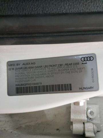 Photo 11 VIN: WAUB8GFFXG1084819 - AUDI A3 