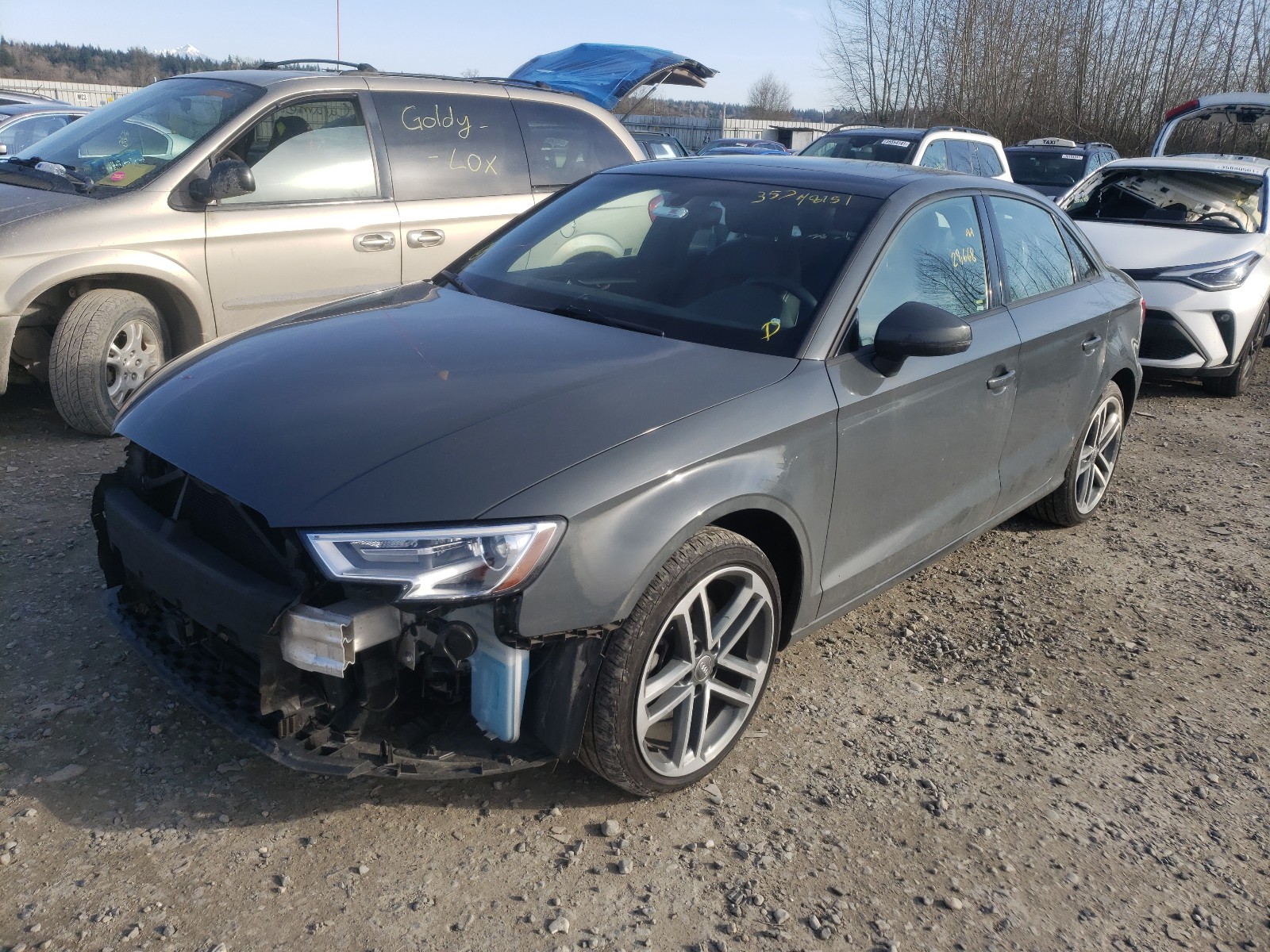 Photo 1 VIN: WAUB8GFFXJ1064416 - AUDI A3 PREMIUM 