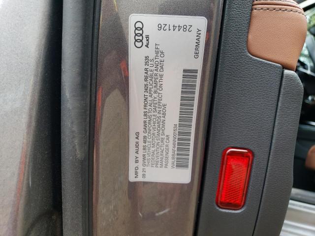 Photo 11 VIN: WAUBBAF44NN001534 - AUDI A4 PREMIUM 