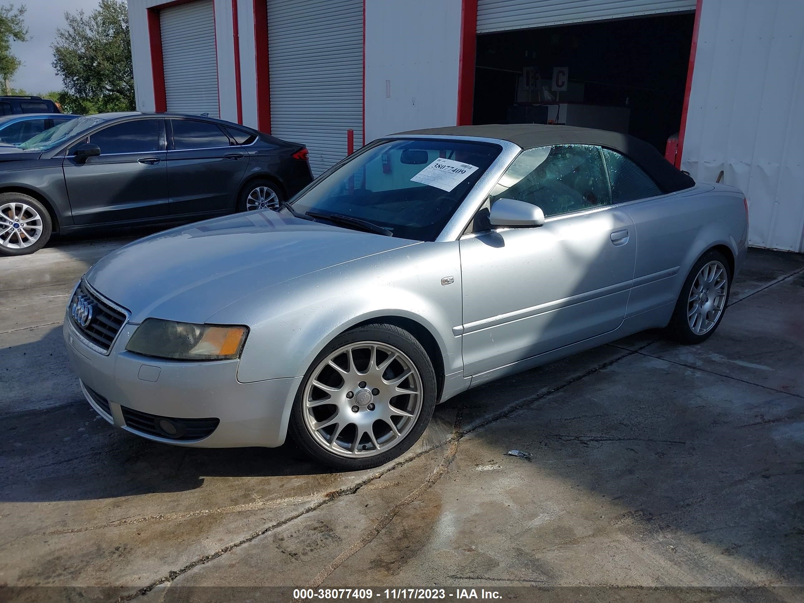 Photo 1 VIN: WAUBC48H75K019851 - AUDI A4 